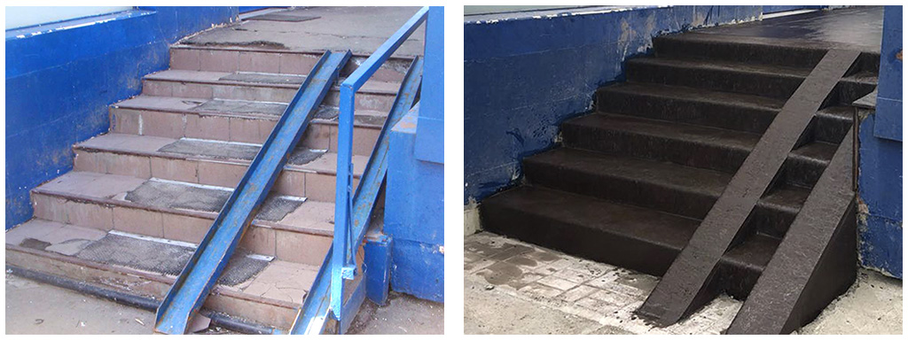 Ступени С3 Морозостойкие самоочищающейся антигололед по цене 